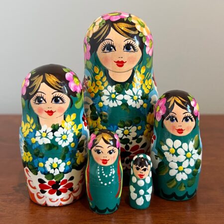 Solomiya Collection Nesting Doll 5", 5 pc., A23