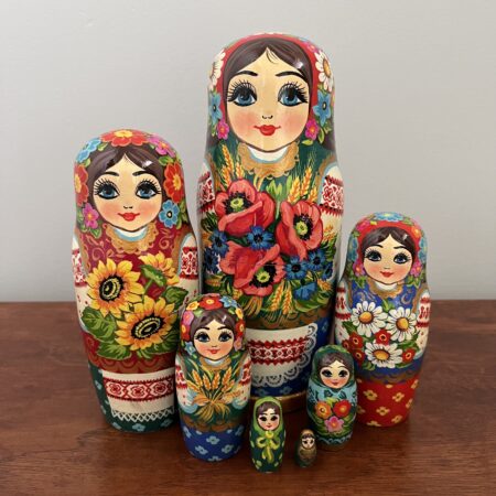 Aurora Collection Nesting Doll 10″, 7 pc., A11