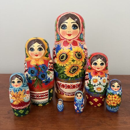 Aurora Collection Nesting Doll 7.5″, 7 pc., A24
