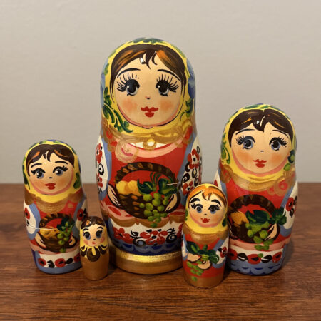 Benko Collection Nesting Doll 5", 5 pc., A34