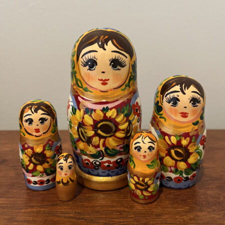 Benko Collection Nesting Doll 5", 5 pc., A37