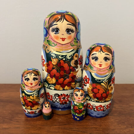 Benko Collection Nesting Doll 6", 5 pc., A2
