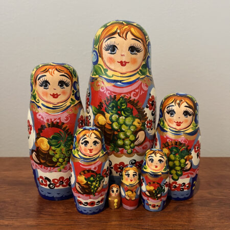 Benko Collection Nesting Doll 7.5", 7 pc., A43