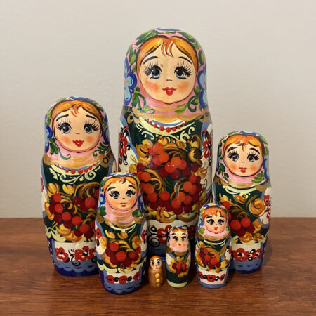 Benko Collection Nesting Doll 7.5", 7 pc., A9