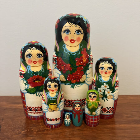 Chernihiv Collection Nesting Doll 7.5", 7 pc., A21