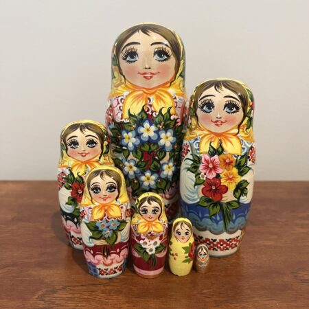 Mura Collection Nesting Doll 7.5″, 7 pc., A57