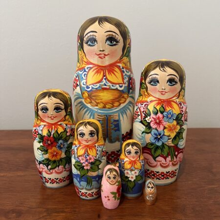 Mura Collection Nesting Doll 7.5″, 7 pc., A1