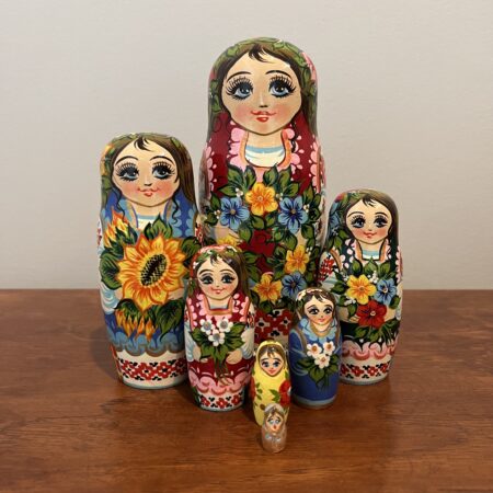 Mura Collection Nesting Doll 7.5″, 7 pc., A15