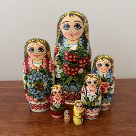Mura Collection Nesting Doll 7.5″, 7 pc., A31