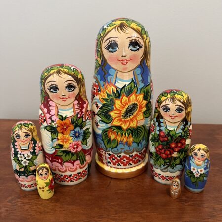 Mura Collection Nesting Doll 7.5″, 7 pc., A6
