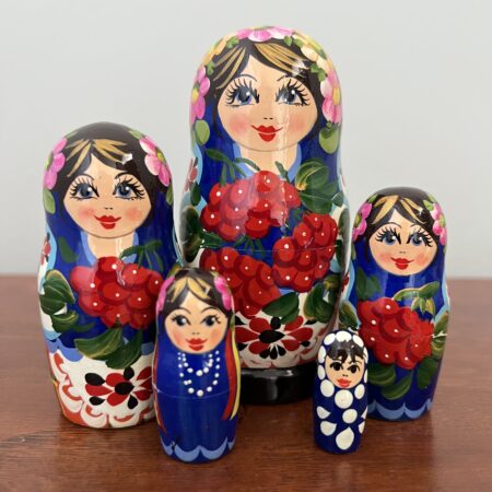 Solomiya Collection Nesting Doll 5", 5 pc., A35