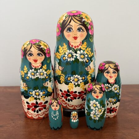 Solomiya Collection Nesting Doll, 6″, 6 pc., A46