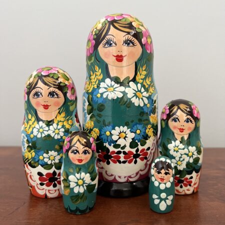 Solomiya Collection Nesting Doll 6", 5 pc., A32