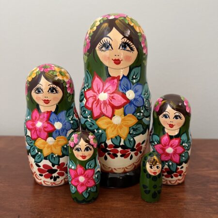 Solomiya Collection Nesting Doll 6", 5 pc., A52