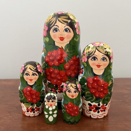 Solomiya Collection Nesting Dolls 6″, 5 pc., A54