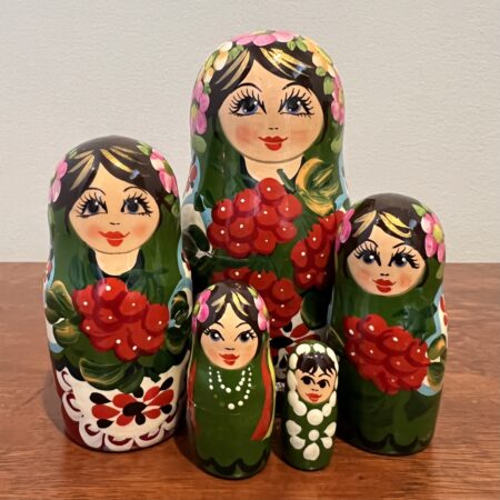 Solomiya Collection Nesting Doll 5", 5 pc., A33