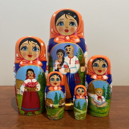 Chernigov Collection Nesting Doll 7.5″, 5 pc., A75