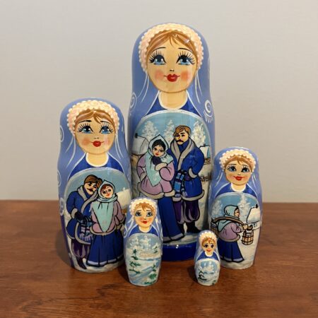 Chernigov Collection Nesting Doll 7.5″, 5 pc., A76