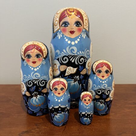 Northern Collection Nesting Doll 7.5″, 5 pc., A77