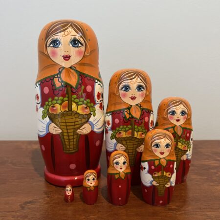Northern Collection Nesting Doll 7.5″, 7 pc., A79