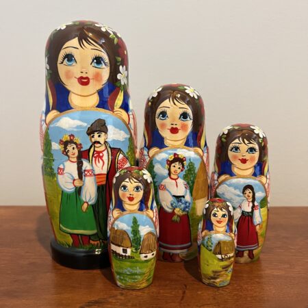 Chernigov Collection Nesting Doll 7.5″, 5 pc., A86