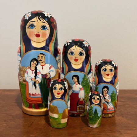 Chernigov Collection Nesting Doll 7.5″, 5 pc., A88
