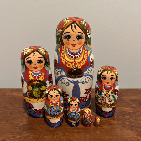 Benko Collection Nesting Doll 7.5", 7 pc., A117