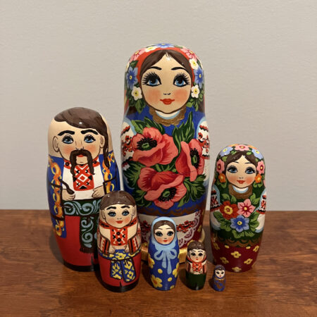 Aurora Collection Nesting Doll 7.5", 7 pc., A97