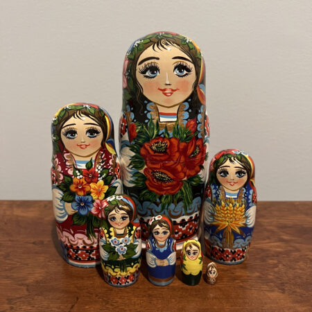 Mura Collection Nesting Doll 7.5", 7 pc., A131