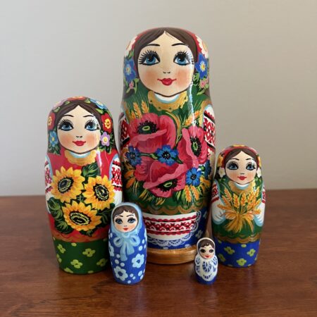 Aurora Nesting Doll 6", 5 pc., A185