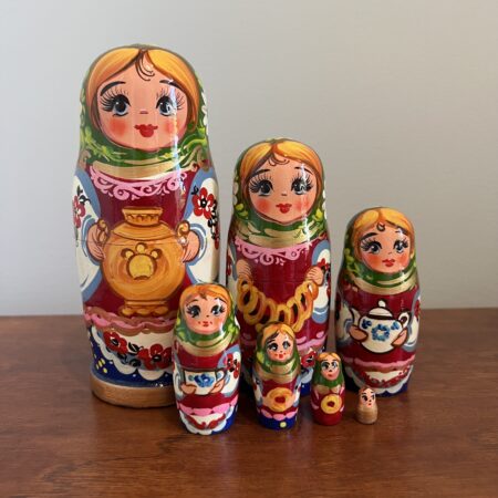 Benko Nesting Doll 7.5", 7 pc., A161