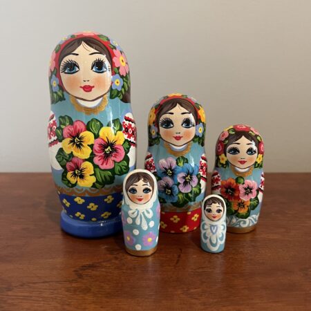 Aurora Nesting Doll 6", 5 pc., A178