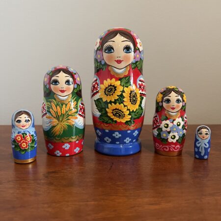 Aurora Nesting Doll 6", 5 pc., A179
