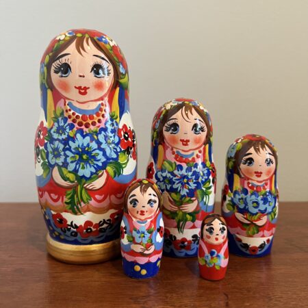 Benko Nesting Doll 6", 5 pc., A195