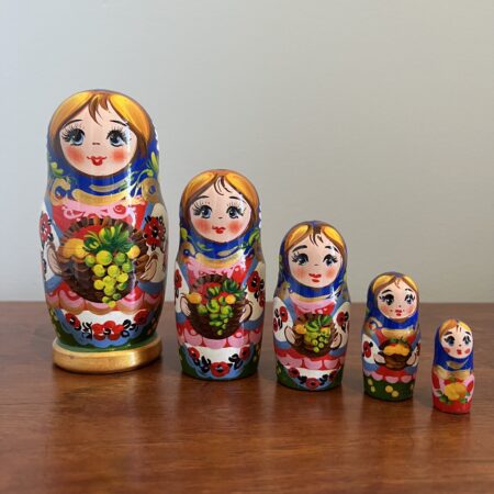 Benko Collection Nesting Doll 6″, 5 pc., A209