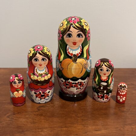 Solomiya Collection Nesting Doll 6", 5 pc., A236