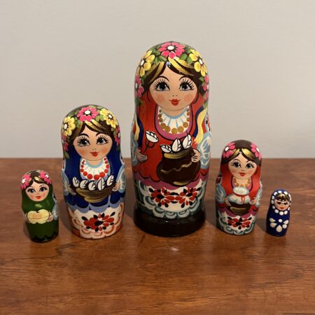 Solomiya Collection Nesting Doll 6", 5 pc., A240